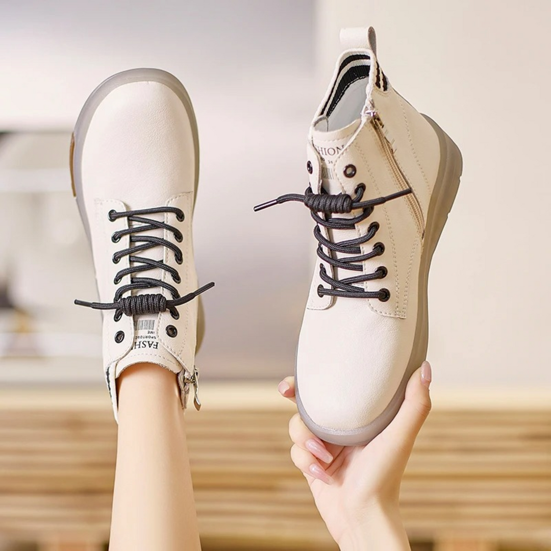 Women's waterproof walking sneakers, offering all-weather comfort and non-slip support for active lifestyles. Casual & durable.