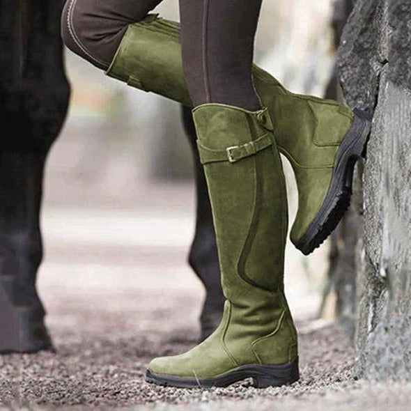All-weather women's waterproof winter boots; durable, warm & comfortable outdoor footwear for snowy adventures.