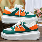 White Green Orange
