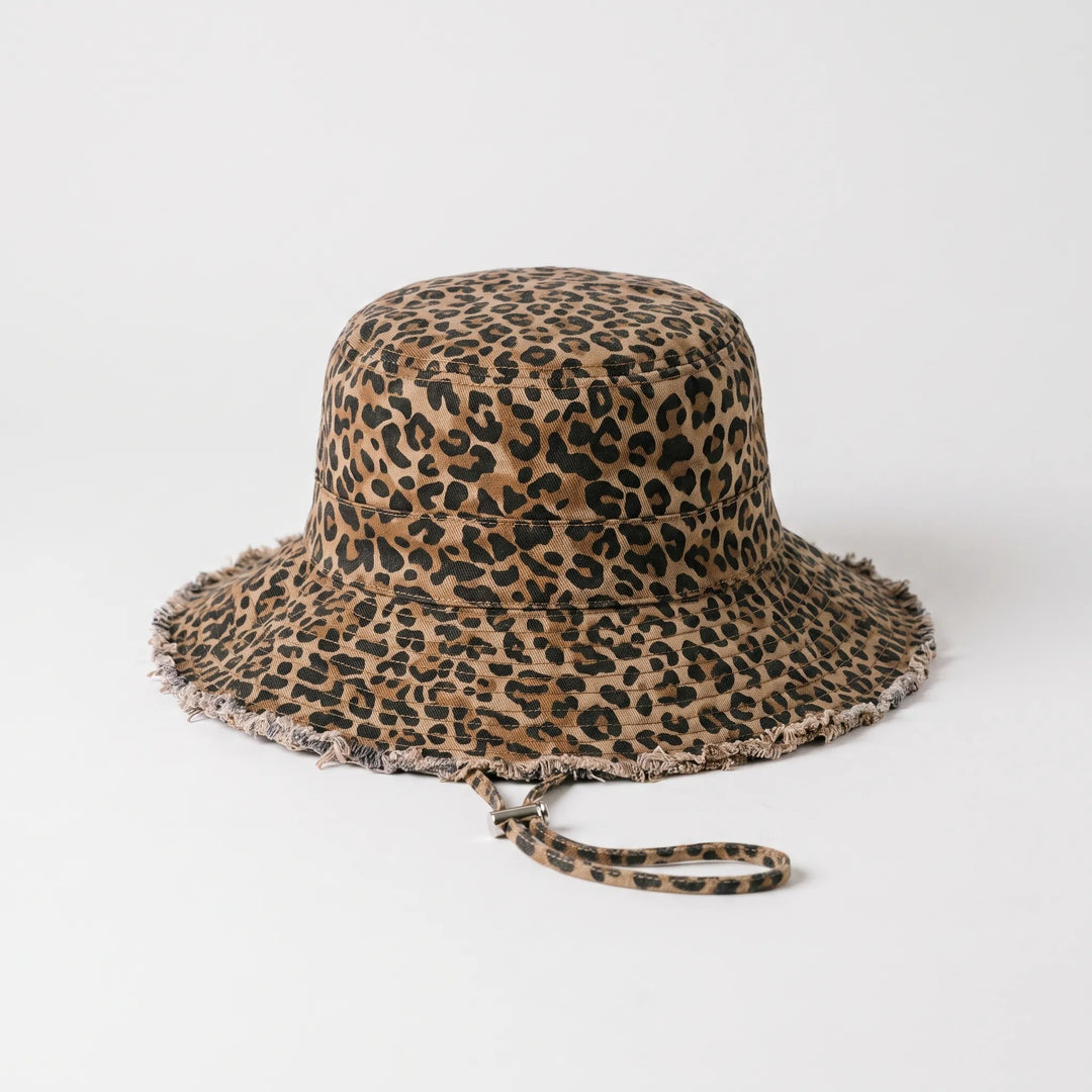 Stylish women's wide brim sun hat, offering excellent UV protection for all your summer adventures.