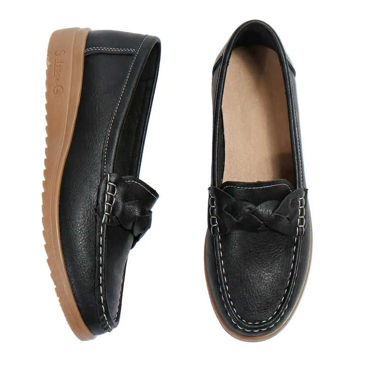 Orthopedic women's loafers, wide fit design for maximum comfort & arch support.