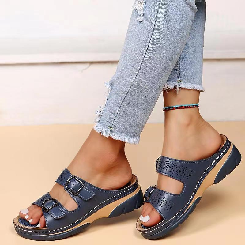 Everyday wide fit women's orthopedic sandals, cushioned & supportive for healthy, comfortable feet.