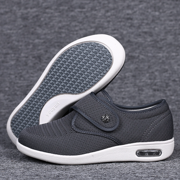 Easy-wear women's wide orthopedic shoes for diabetics, offering superior comfort & adjustable fit.