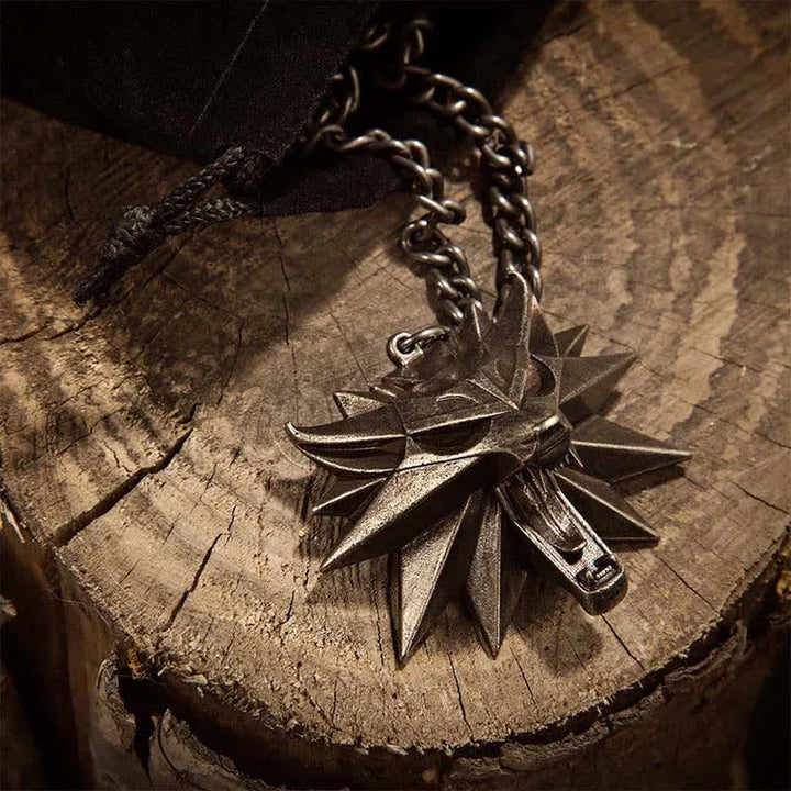 Embrace your wild spirit with this women's wolf hunt locket necklace, stainless steel animal pendant, gift idea.