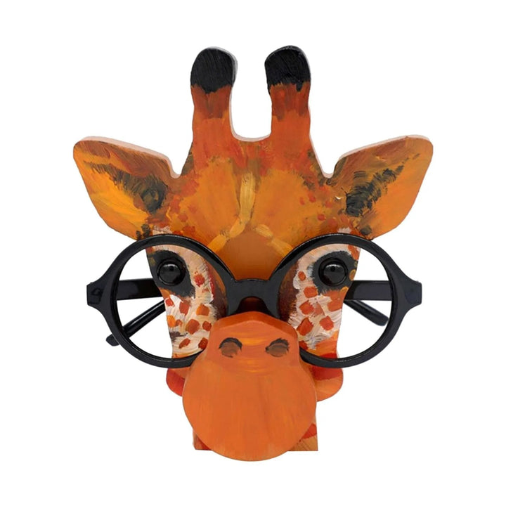 Stylish animal glasses stand, ideal home organization & keeping eyewear handy and safe.