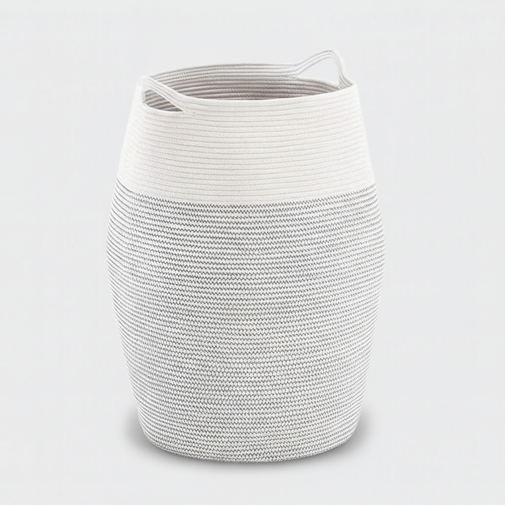 Woven Laundry Basket with Handles