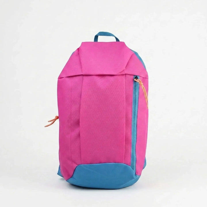 Lightweight yellow hiking backpack, perfect for daily adventures, cycling, or active travel.