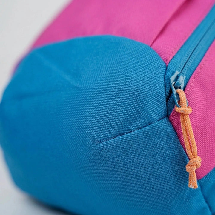 Casual yellow daypack with a compact design, great for gym, short hikes, or everyday use.