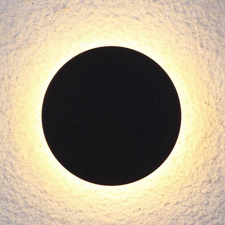 Minimalist Zenith LED exterior light. Modern outdoor wall lamp, great for patios, gardens & entryways.