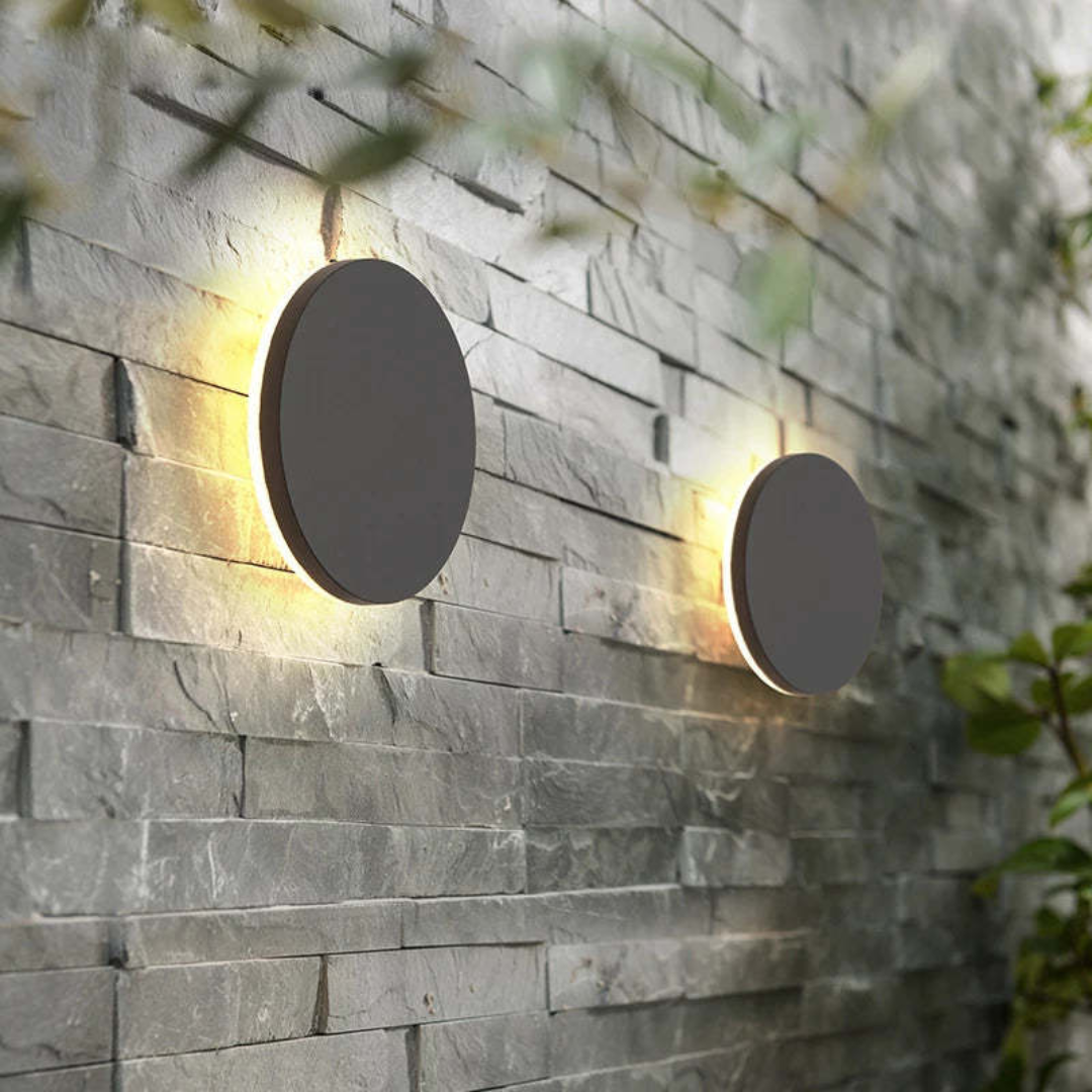 Zenith modern exterior LED wall lamp. Sleek design, weather-resistant, for stylish outdoor lighting.