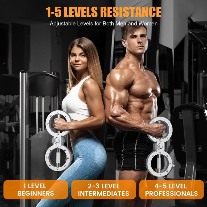 Zeynor Twister Arm Exerciser, 12LB adjustable resistance, 360-degree rotation for comprehensive upper body workout