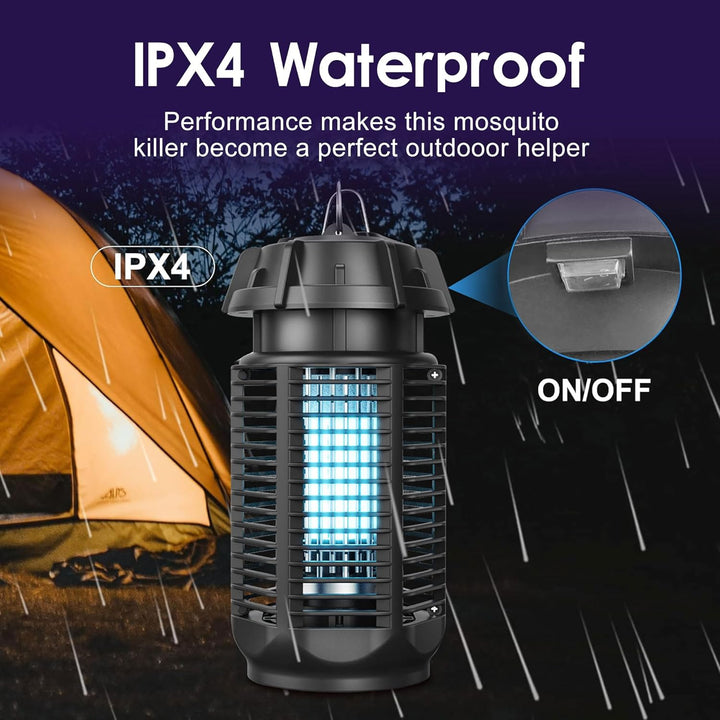 Electric UV insect killer by Zeytra, effectively zapping bugs indoors and outdoors